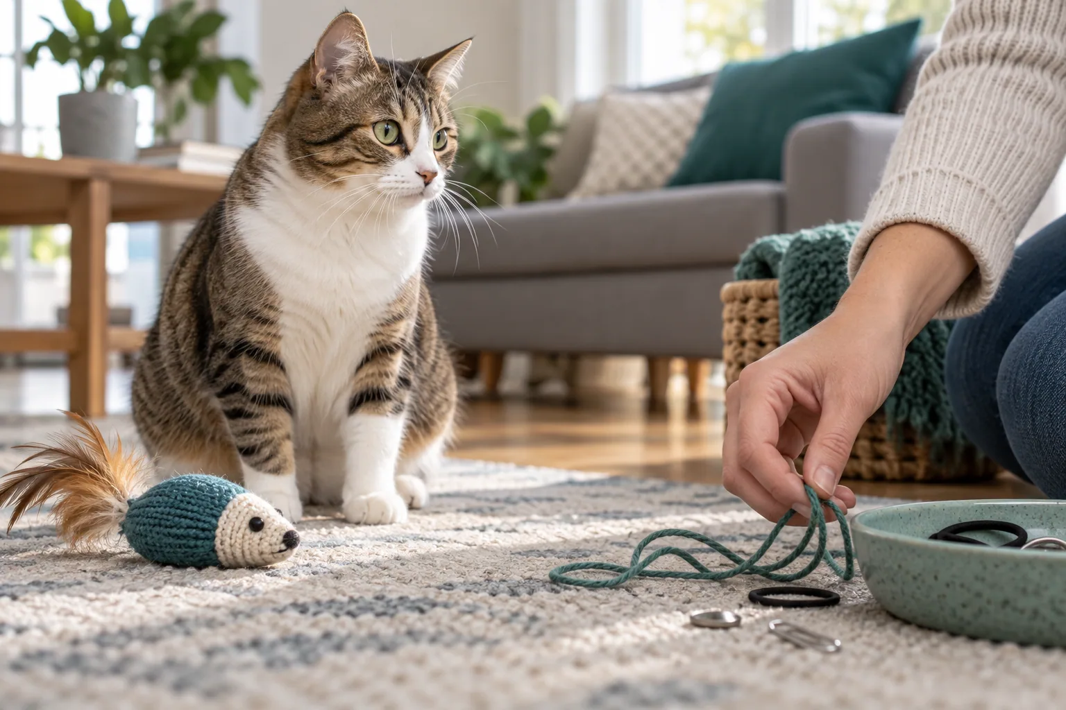 Caso de corpo estranho felino exige ação rápida