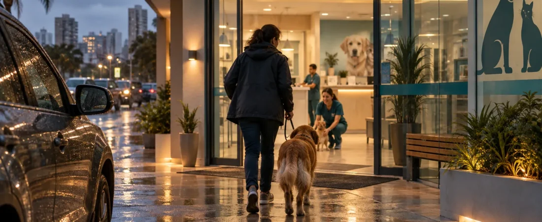 Clínica veterinária 24h Curitiba: quando ir?