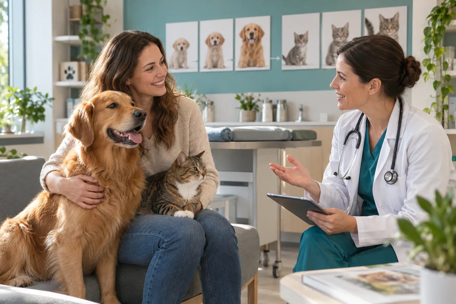 Cuidados veterinários contínuos para seu pet