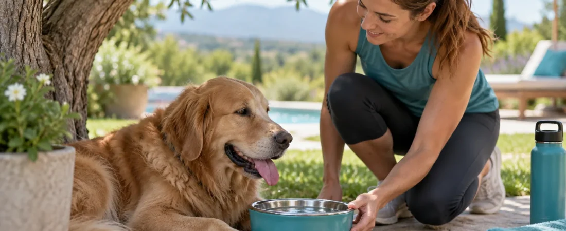 Desidratação em cães: sinais e o que fazer