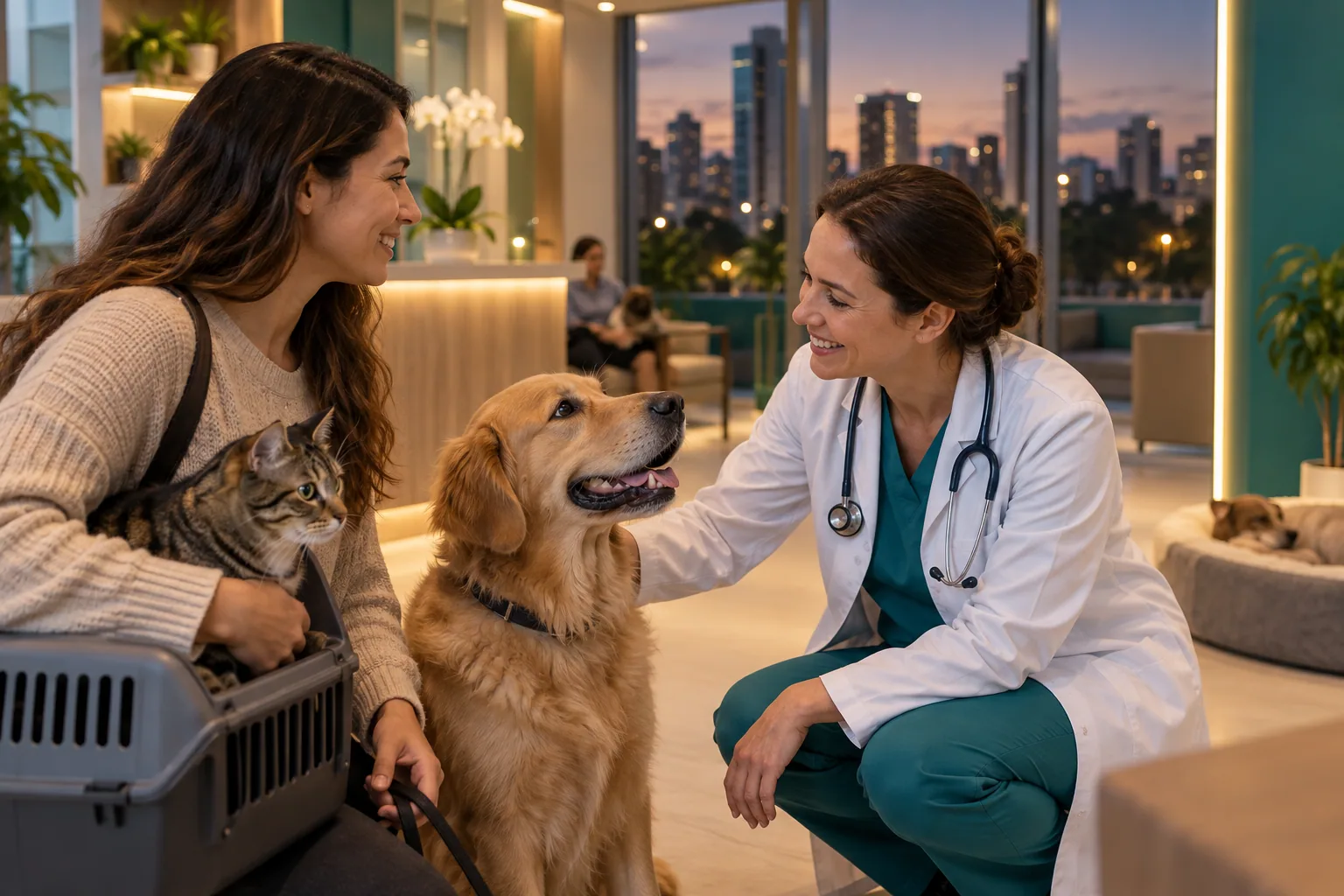 Veterinário Curitiba com cuidado 24 horas